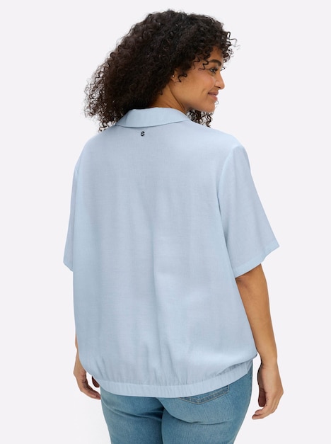 Tunika Kurzarm Polokragen