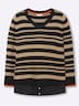 Pullover Langarm Jersey Sonstiges Muster Ohne Kragen