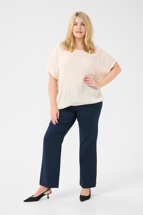 Kurzarm-Bluse Loose fit
