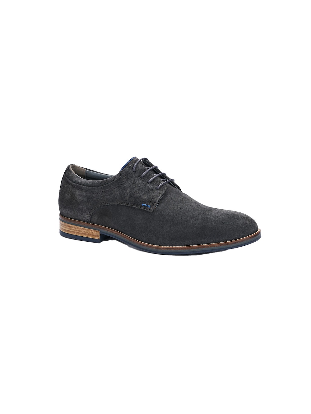 Herren Halbschuh aus Leder , Anthrazit