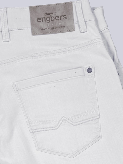 Herren Leichte superstretch Jeans , Hellgrau