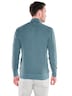 Herren Strick-Cardigan in Jacquard-Struktur , Petrolblau