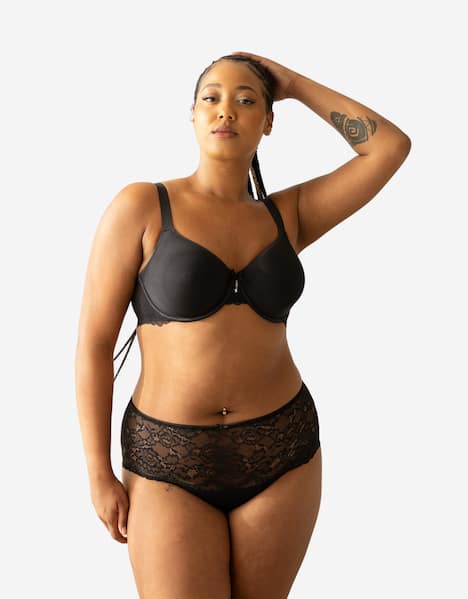 High-Panty LACE BASIC