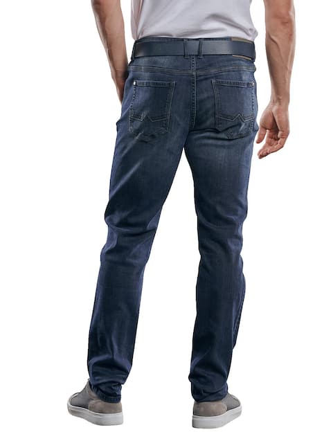 engbers Herren Jeans 5-Pocket Superstretch , Indigoblau