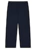 Schiesser Damen Pyjama Comfort weiß,blau