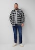 Strukturmix-Pullover aus reiner Baumwolle
