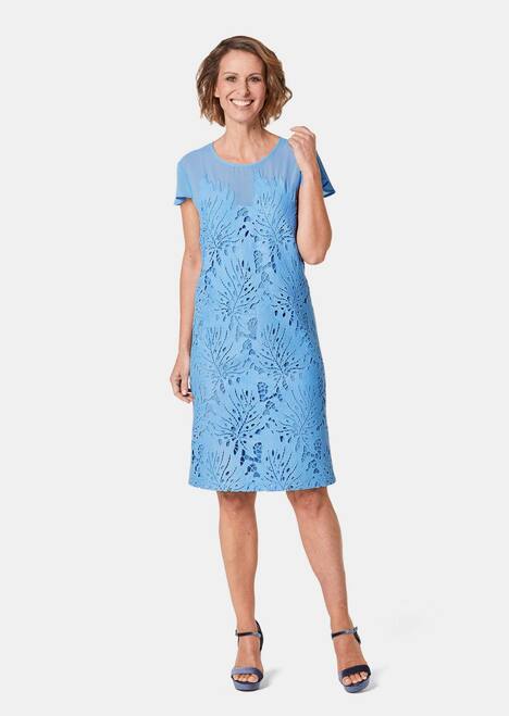GOLDNER Kanten jurk Jurk van zomerse kant