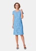 GOLDNER Kanten jurk Jurk van zomerse kant