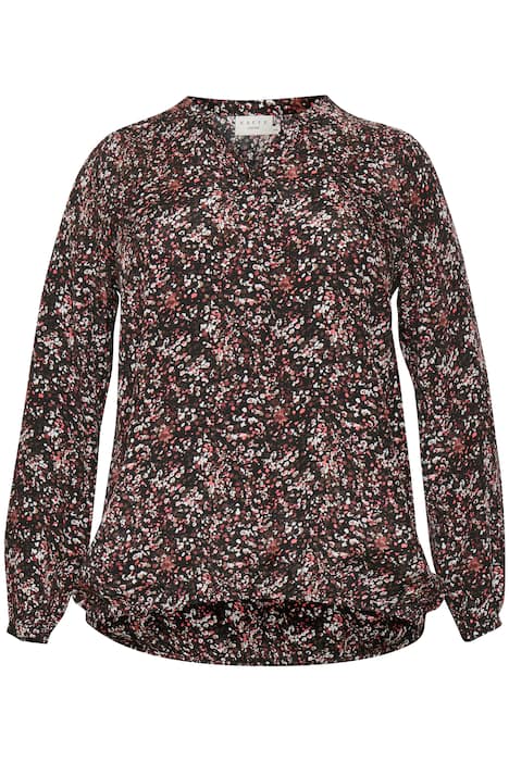 Langarm-Bluse Regular fit