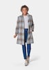 Kurzgröße - Karo-Wollmantel