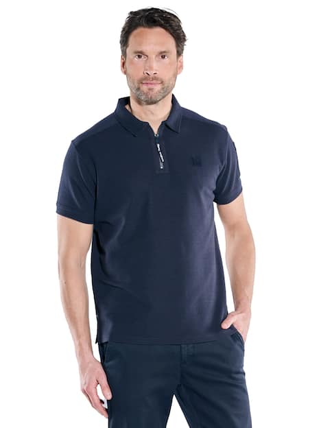 engbers Herren Polo-Shirt regular , Saphirblau