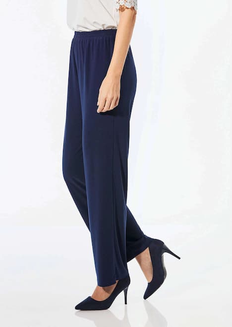 GOLDNER Slinky broek VERA Comfortabele slinky broek met elastische tailleband