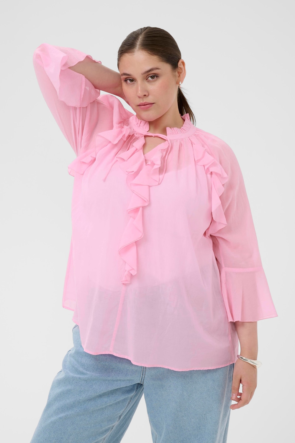 Langarm-Bluse A-shape