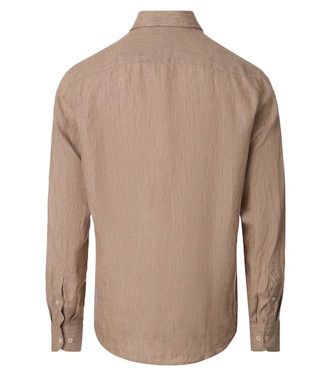 Leinenhemd uni Casual Fit