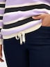 Langarm-Pullover Strickpullover im Colour-Blocking Langarm