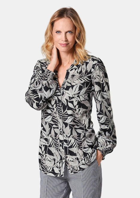 Tunika-Druckbluse