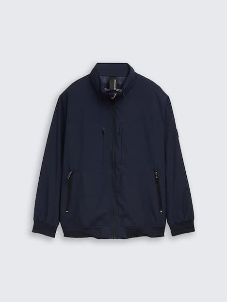 Blouson Jacke mit verstaubarer Kapuze