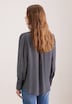 Damen Ausgestellte Bluse - Druck