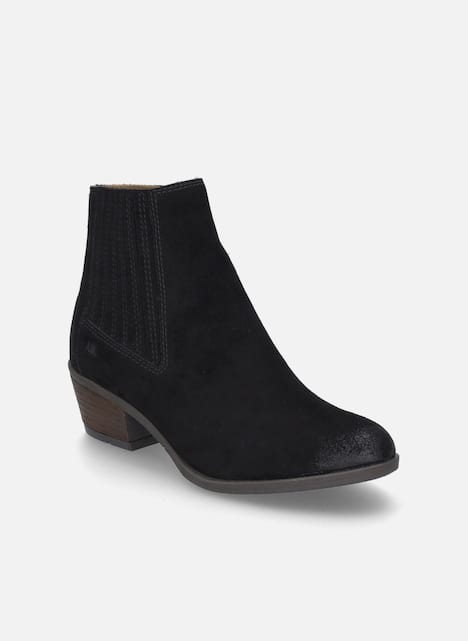 Damen Stiefelette Daphne 44, schwarz