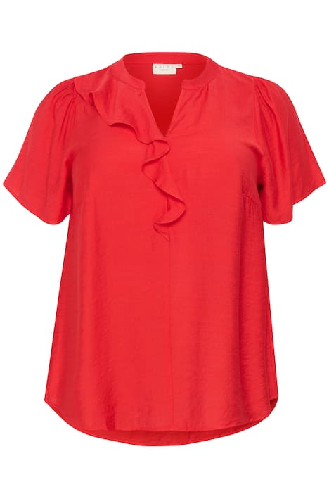 Kurzarm-Bluse Regular fit