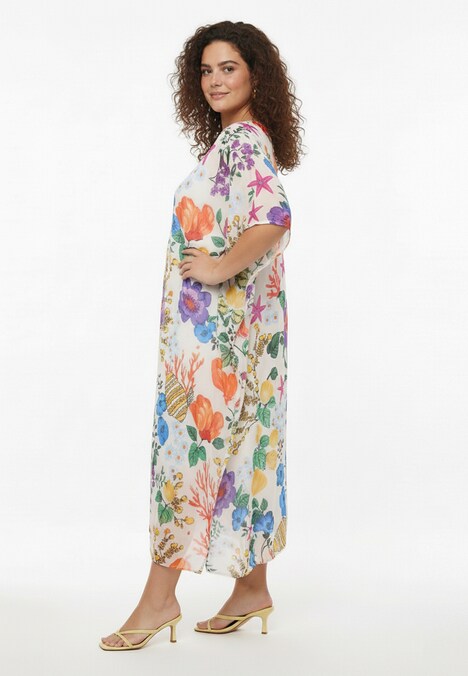 Kaftan mit Druck
