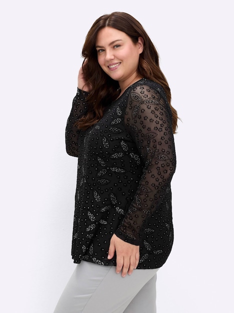 Shirt Langarm Ohne Kragen