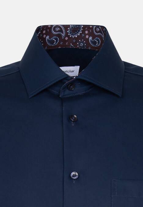 Herren Business Hemd - Uni