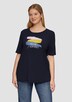 T-Shirt mit Rundhalsausschnitt und Front-Print