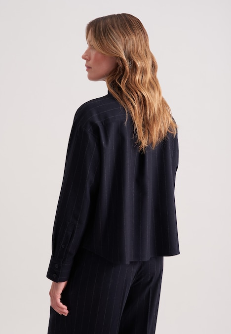 Damen Oversizebluse - Flanell