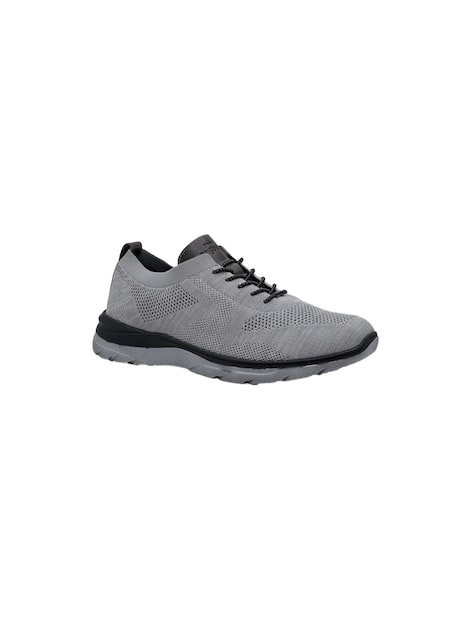 engbers Herren Sneaker atmungsaktiv , Silbergrau