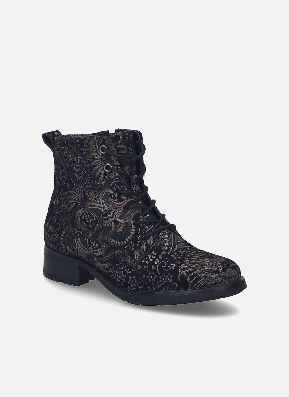 Damen Stiefelette Kate 15, schwarz-multi