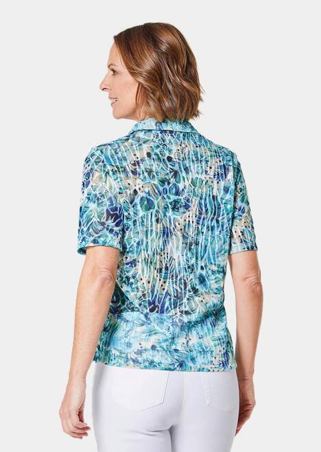 Huidvriendelijk gedessineerd poloshirt