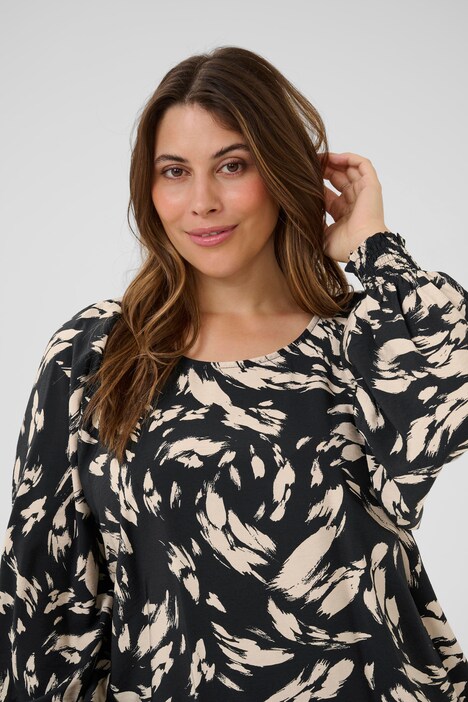 Langarm-Bluse Regular fit
