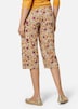 GOLDNER Broek met print Gedessineerde broek