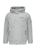 Wasserabweisender wattierter Blouson mit Kontrast-Details
