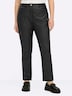 Hose Lederimitathose mit geradem Bein Formbund Uni