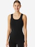 Schiesser Damen Unterhemd Invisible Soft Warming - schwarz