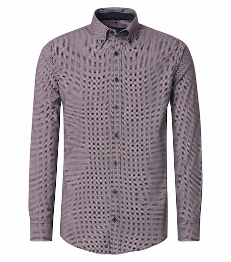 Freizeithemd Print Comfort Fit