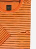Herren T-Shirt gestreift , Orange