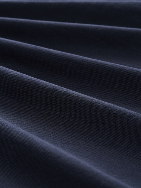 Langarm Piqué Poloshirt