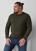 Baumwollpullover mit Logo-Stickerei