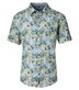 Freizeithemd Kurzarm Print Casual Fit