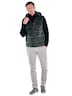 Herren Cord-Weste mit Funktionsdetails , Dunkelgruen