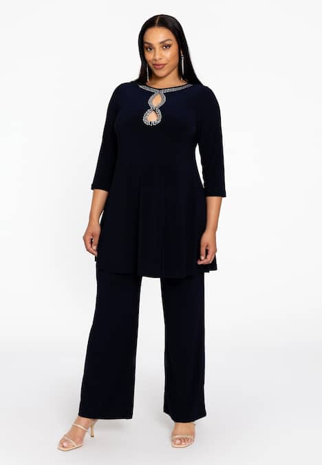 Tuniek wijde pasvorm