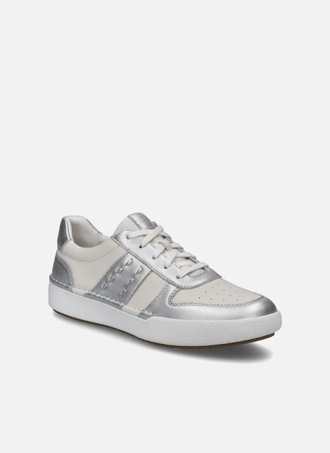 Damen Sneaker Claire 27, silber-kombi