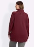 Pullover Rollkragenpullover im Rippstrickmuster Langarm Rollkragen