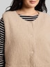 Boxy Fit Teddy Weste