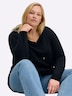 Sweatshirt Langarm Uni Mit Kapuze