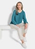 Elegante Bluse aus Chiffon