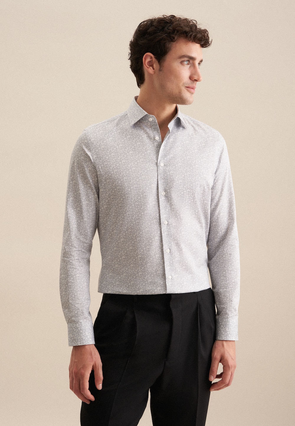 Herren Business Hemd - Druck